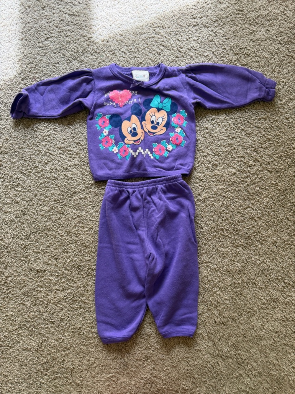 Vintage 1990s Disney Minnie & Mickey Set